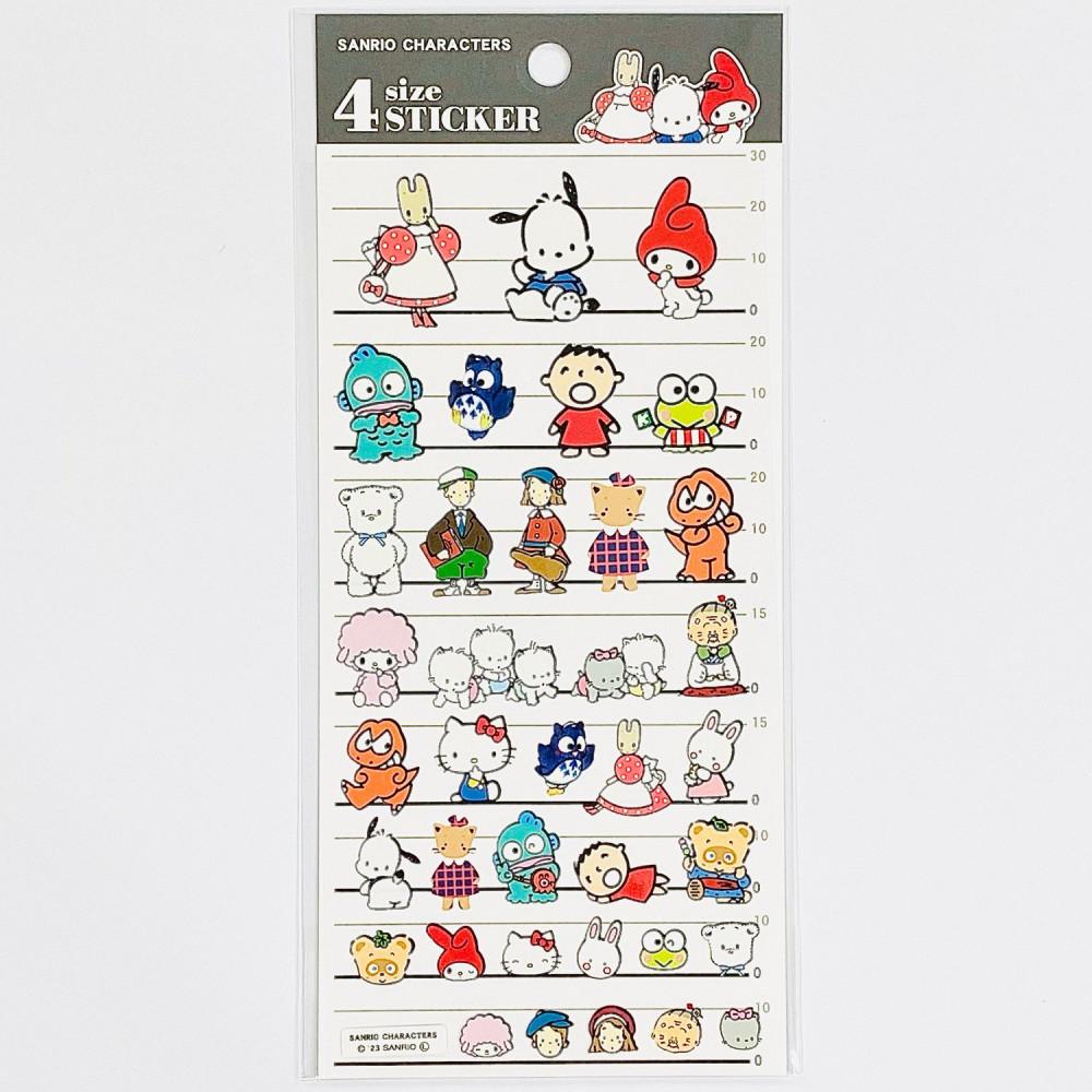 카미오제팬 4size 스티커 (산리오캐릭터즈2 303178)