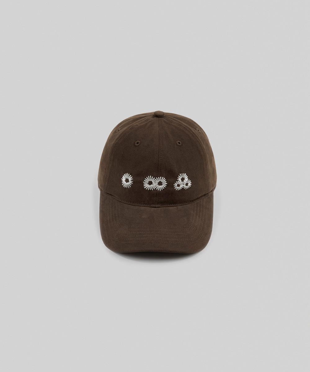 Newvy Logo Peach Ball Cap (BROWN)