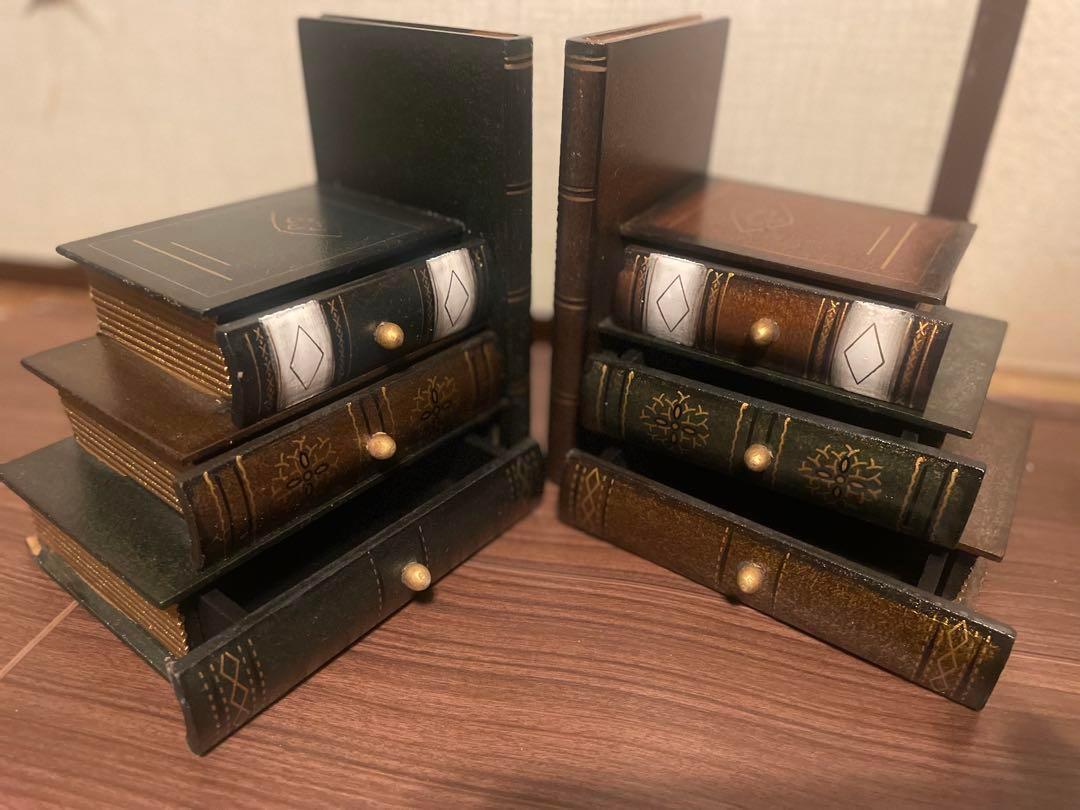 アンティーク小物　引き出し棚　自宅、会社で使えるデザイン