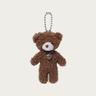HEART BEAR KEYRING