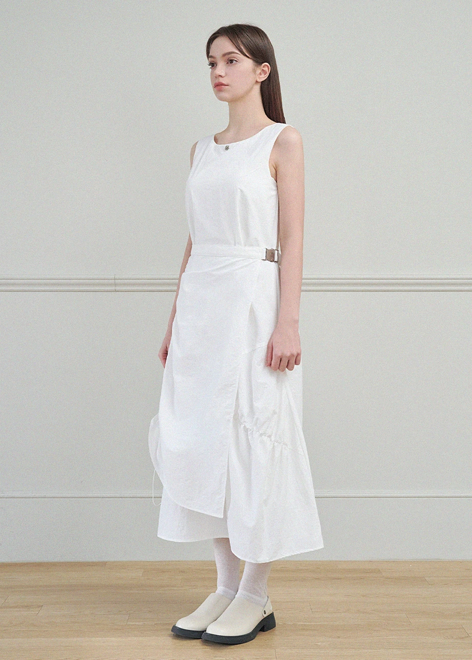 [44-120]  Bella Bustier Dress-Wrap Skirt Setup  벨라 뷔스티에 드레스-랩 스커트 셋업 (봄-가을-데일리룩-러블리룩-유니크룩-페미닌룩-뷔스티에원피스-랩스커트-셋업-자체제작-빅사이즈)