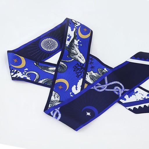 심해 트윌리 스카프