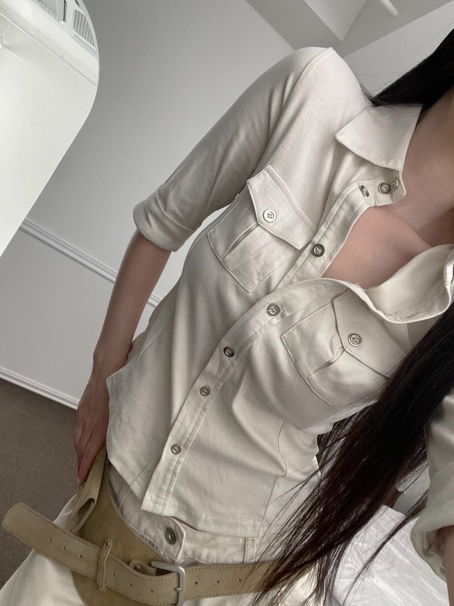 디에어타운 바로배송 kind cream shirts