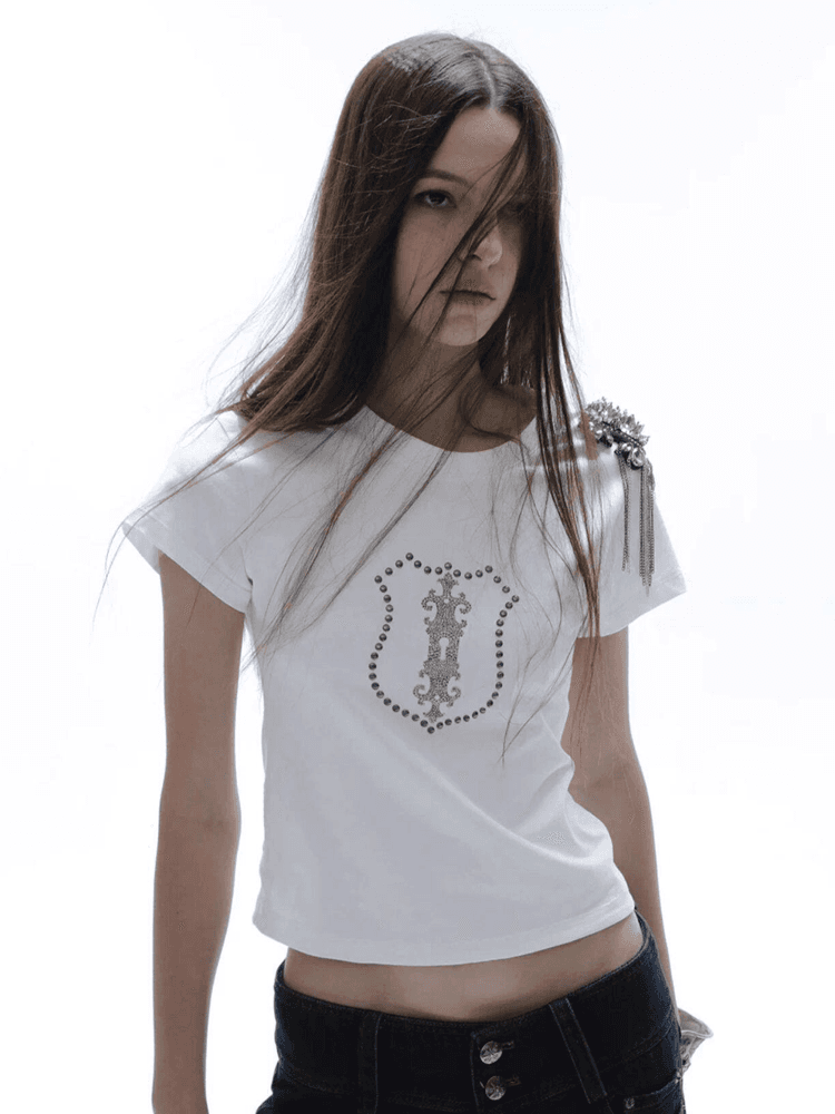 Double Punch Slim fit basic multicolor t-shirt