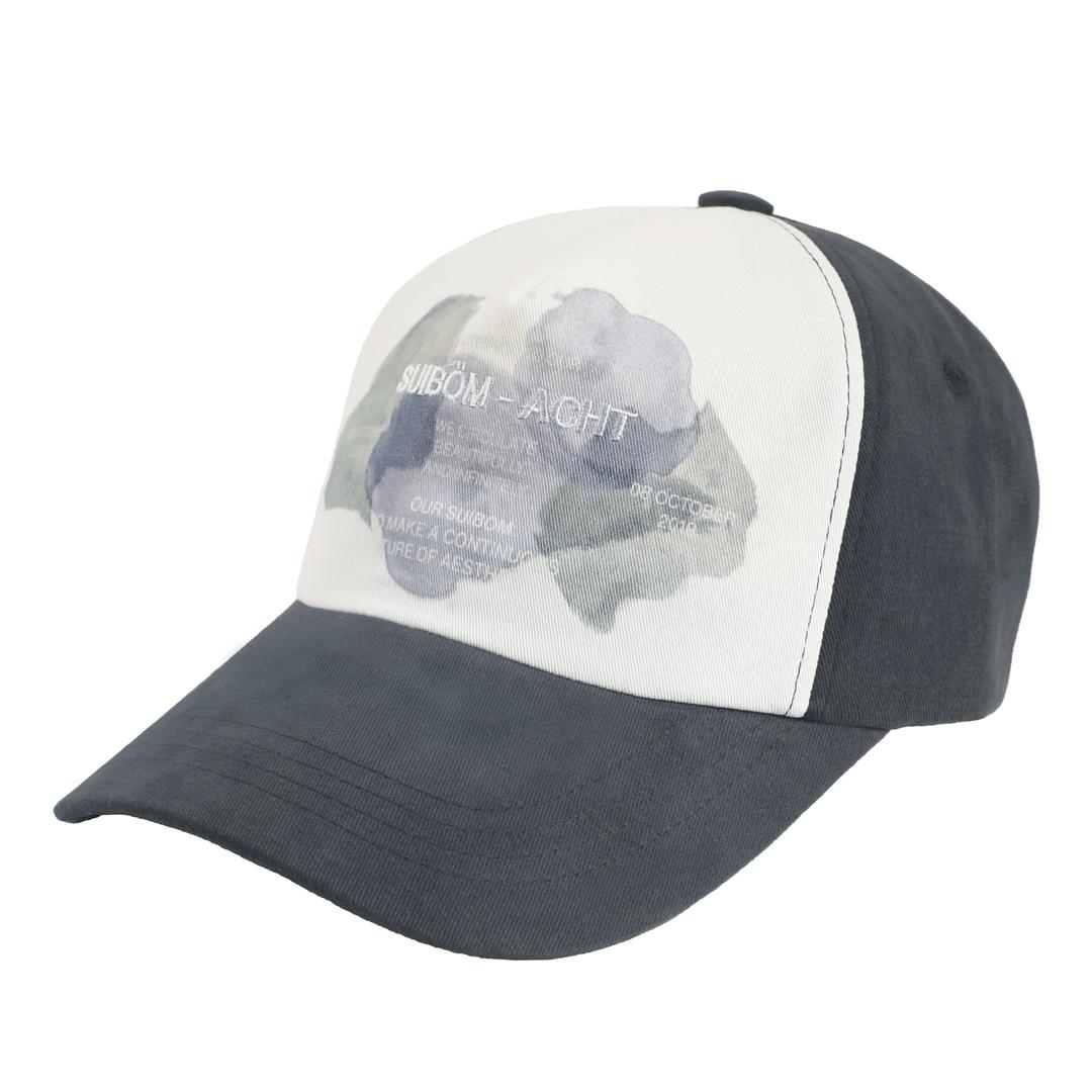 Acht Palette ball cap - Off White / Charcoal