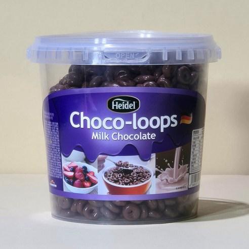 하이델 밀크 초코룹스 씨리얼 밀크 450g, 450g, 1개 - 밀크 초콜릿 | 쿠팡