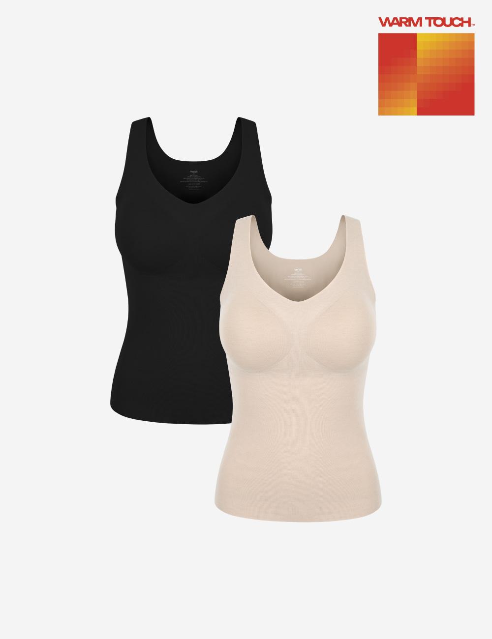 웜터치 브라탑 브이넥 2PACK