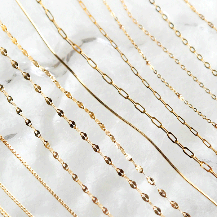 14k/18k 레이어드 체인 13종