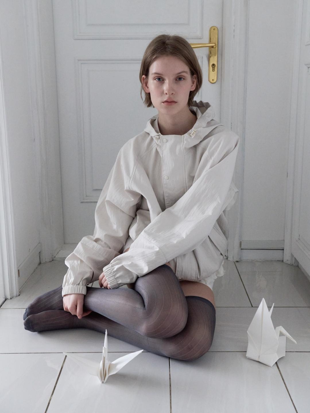 [3차] Textured Wind Jacket (Cream beige)