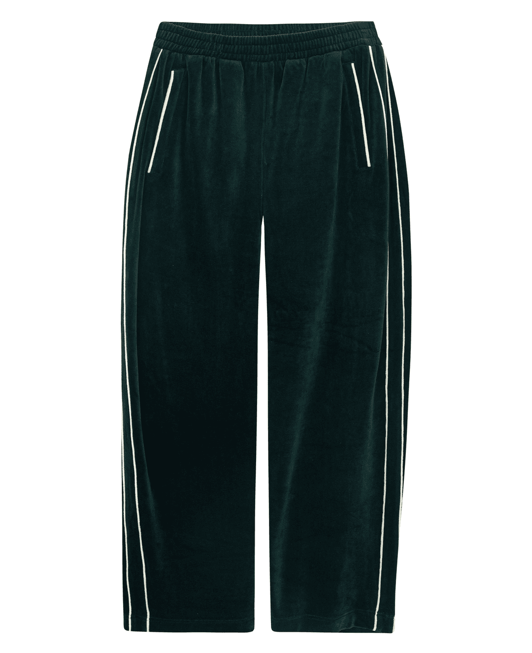[브라운야드] VELOUR TRACK PANTS_DEEP GREEN