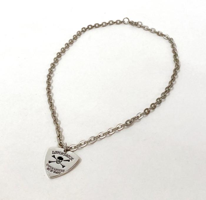 [JAPAN]90s SUPER LOVERS guitar pick necklace.