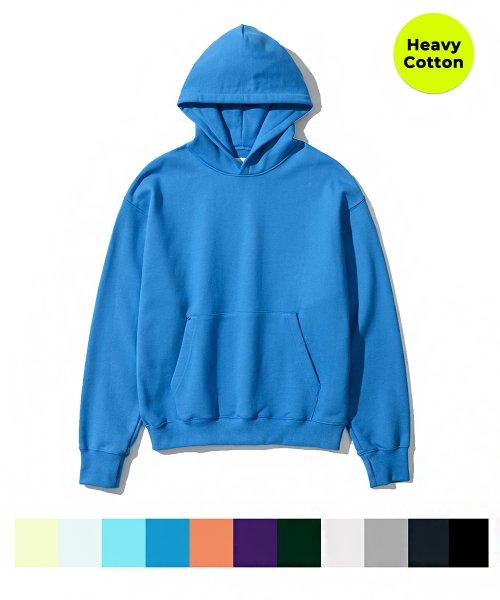 해비 코튼 썸홀 후디 : 11color