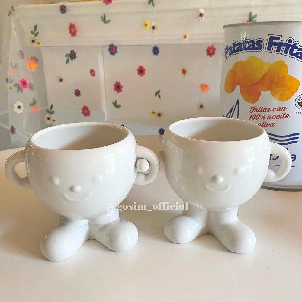 요거트볼 시리얼볼 세트 세라믹 머그 커플 2p 250ml