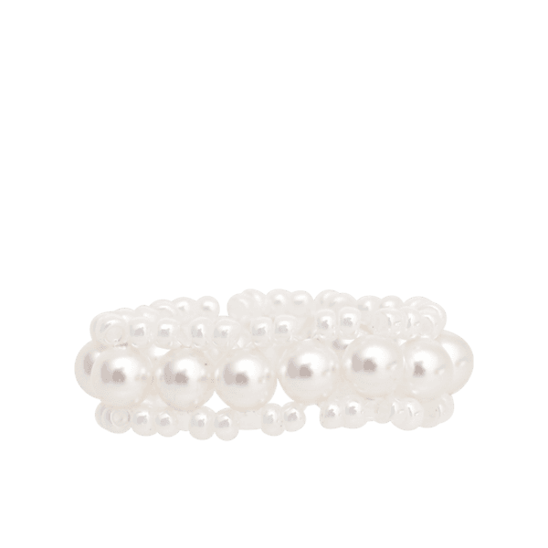 Bubble Beads Ring (Cream)