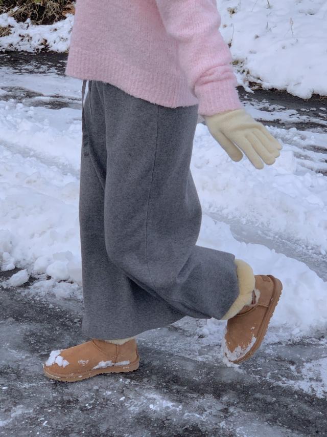 어베인 💕기획특가💕 매니크 겨울 울 니트 밴딩 롱 스커트 (3c) /여행룩/출근룩/하객룩/격식룩/데일리룩