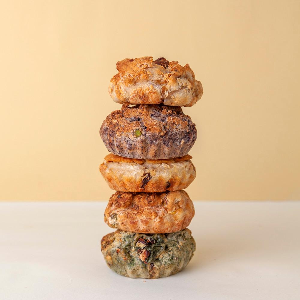 겉바속쫄 아침 식사 간식 대용 에어프라이어 영양 구움찰떡 70gX10ea [원산지:상세설명에 표시]