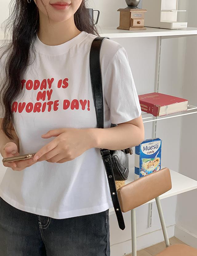 공구우먼 펠리시티 나염 크롭 티셔츠 75956