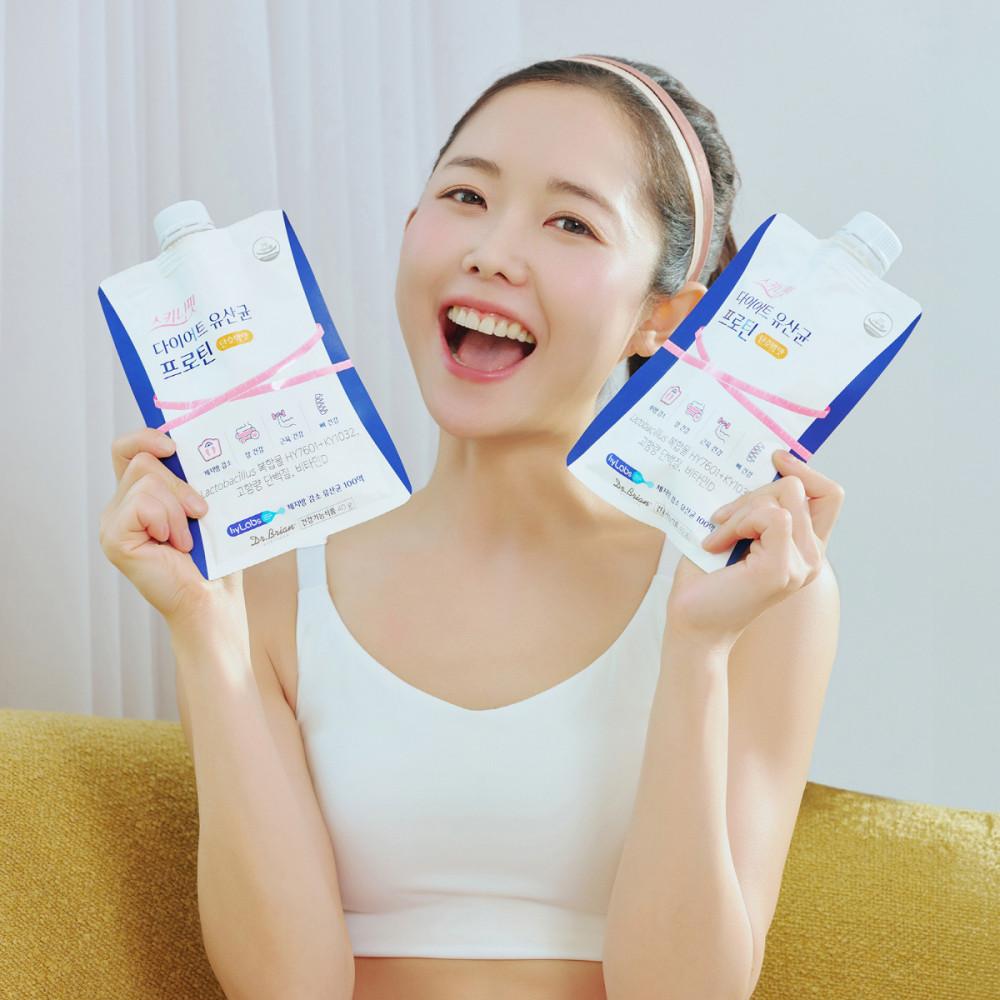 스키니핏 다이어트 유산균 프로틴(7포) 체지방감소 다이어트 유산균  1+1
