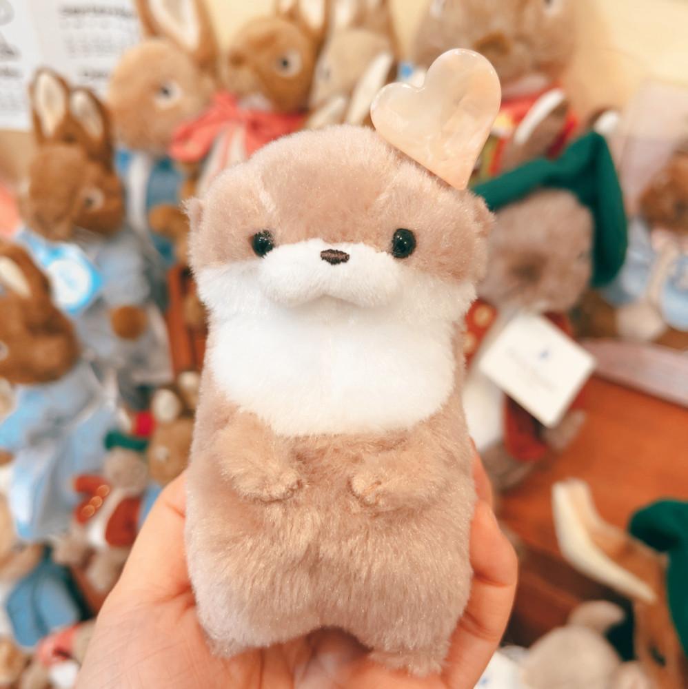 어뮤즈 수달키링 인형 볼체인 Amuse 정품