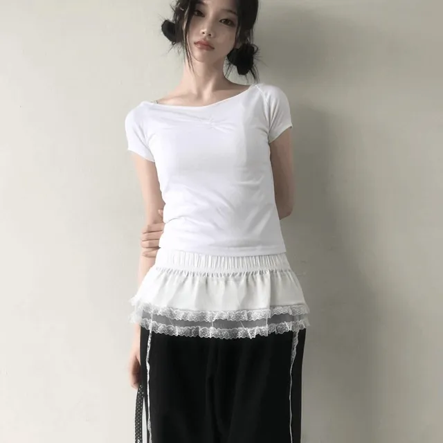 <페어리 셔링 티셔츠> 발레코어반팔티