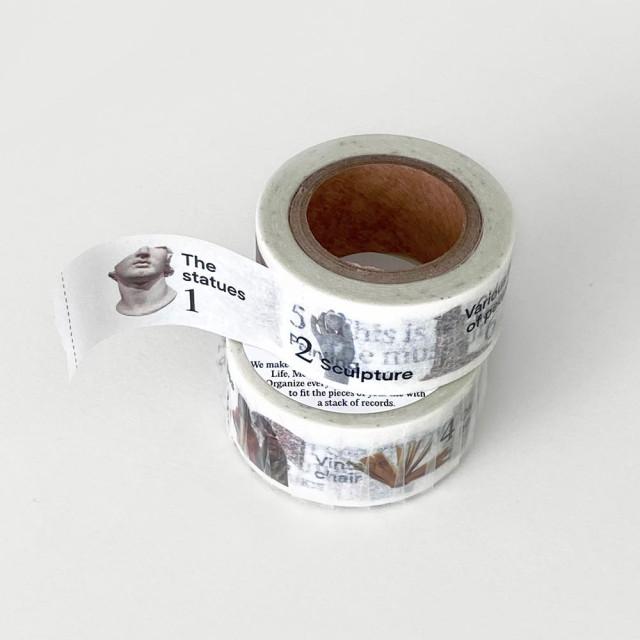 masking tape 010 뮤지엄 오브제 오브젝트 마테 마스킹테이프