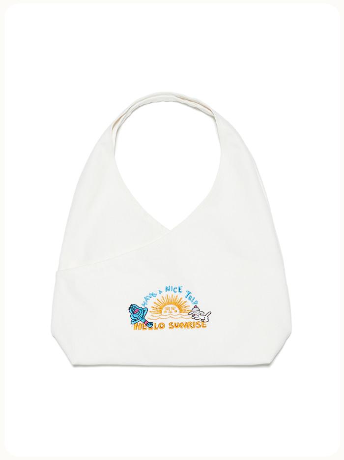 TIMCOMIX x HELLO SUNRISE 3Way Bikini Bag_White