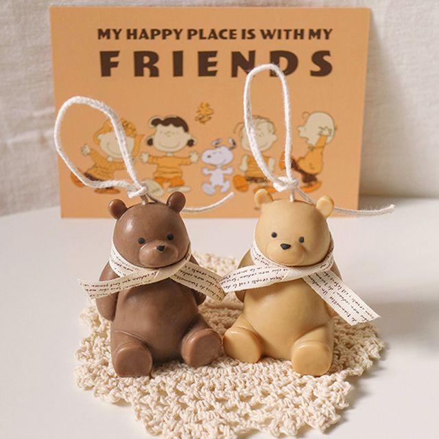 (1+1 할인)곰돌이캔들 선물포장