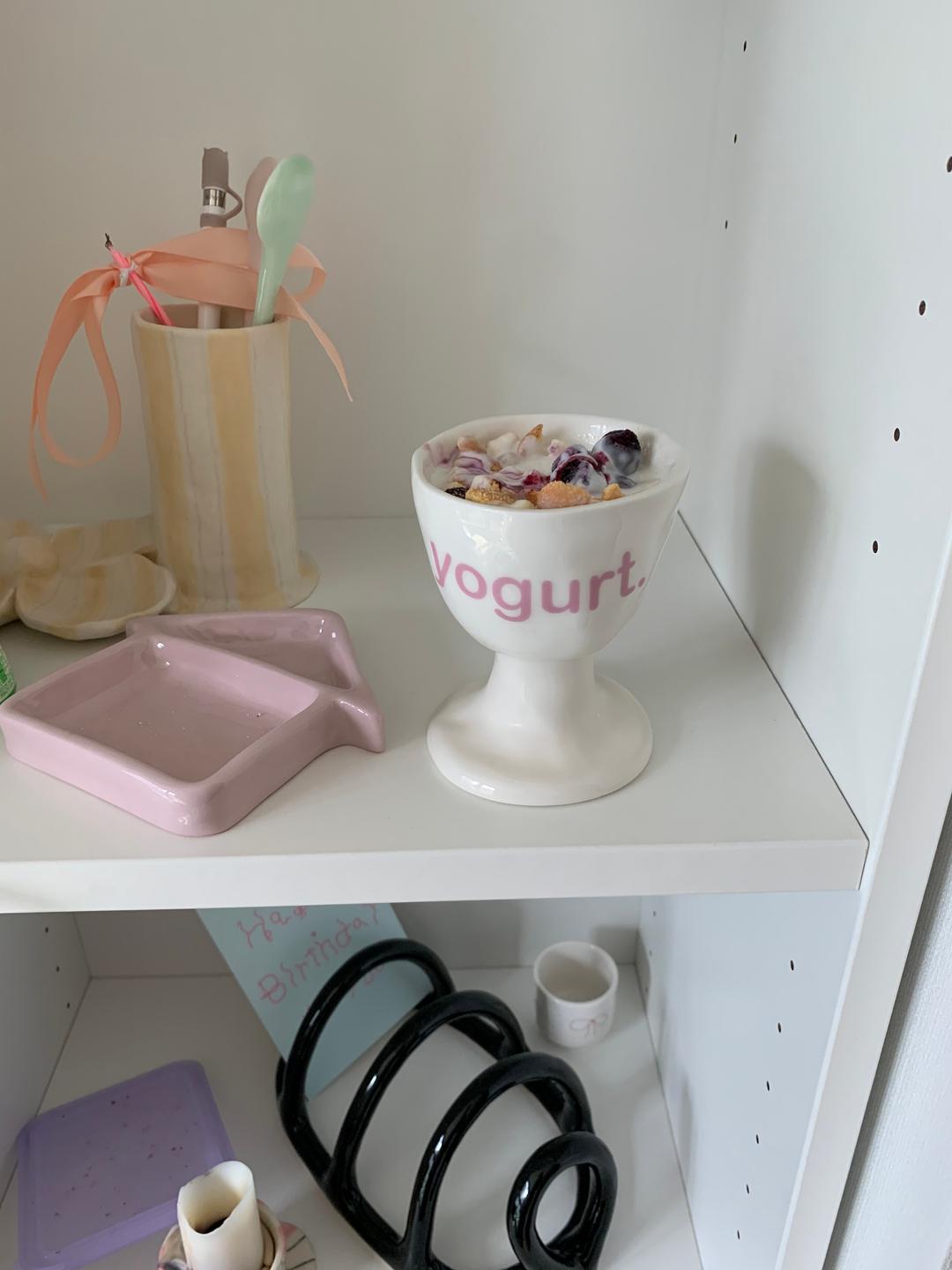 homely goblet : yogurt