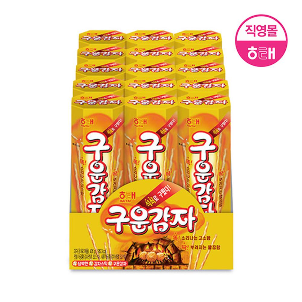 해태 구운감자 27g x 15개 외 신제품 구운감자핫그릴드BBQ