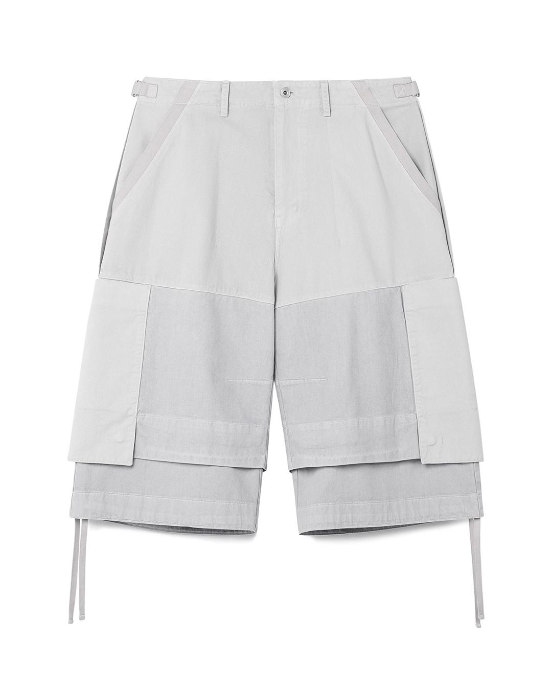 Double Layer Shorts (Light Grey)