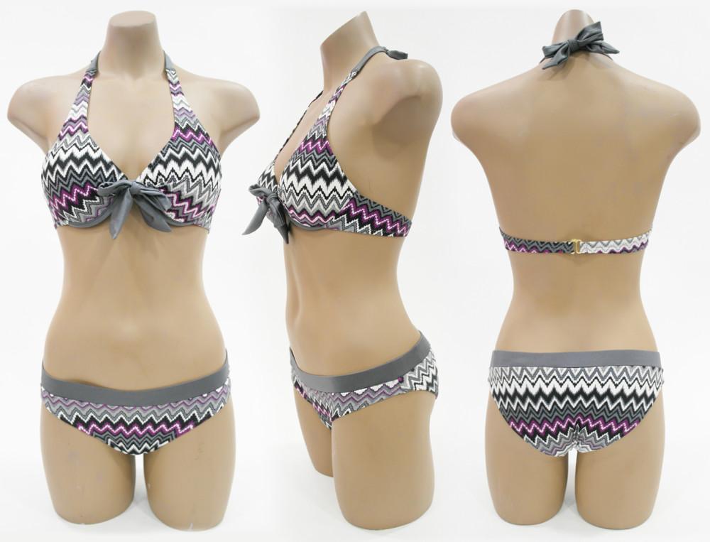 [아싸마켓] HUAGE 보헤미안 V 홀터넥 심플 스트링 비키니 23110231