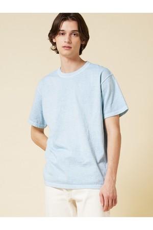 [굿온] 피그먼트 다잉 반팔 티셔츠 - 소다