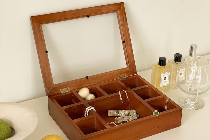 빈티지 원목보석함