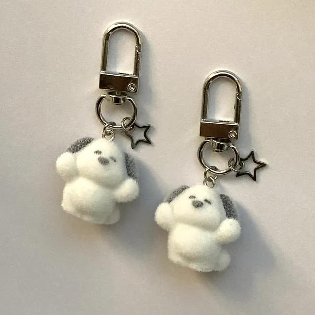 포닥한 강아지 star 키링<3 우정템