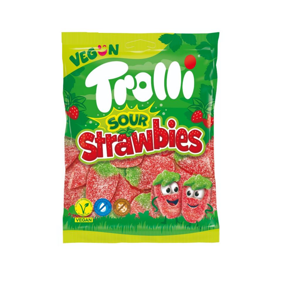 Trolli 트롤리 독일 젤리 - 딸기 비건 젤리 175g