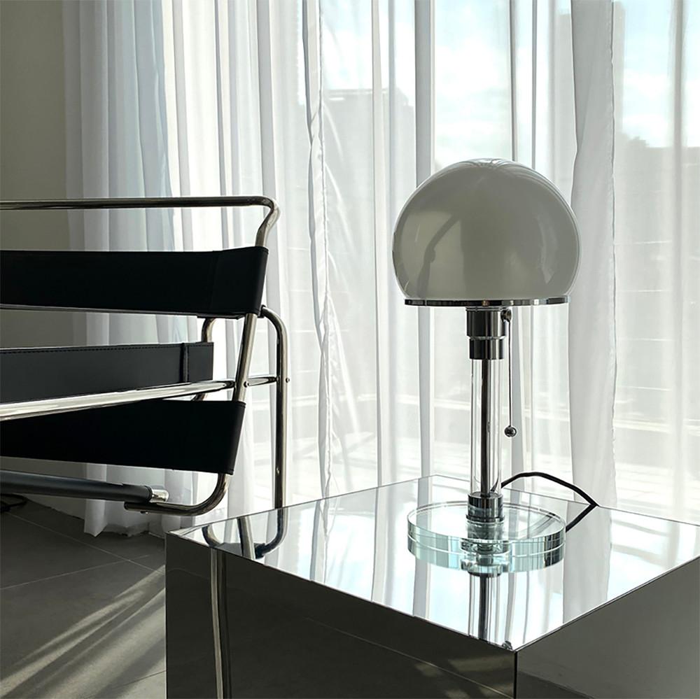 브림스 바우하우스 조명 WG24 바겐펠트 미드센츄리 무드등 수입 스탠드 테이블 유리갓 램프