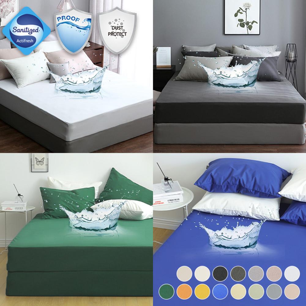 스위스항균/스탠다드 WP워터쉴드 방수매트리스커버(일반/패밀리/SD/D/LK/SK/EK) 템퍼 이케아 사이즈