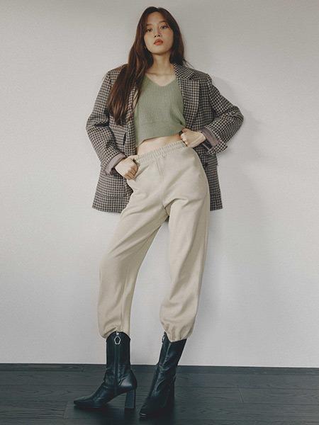 [온앤온] 자수 스웻 팬츠 NW1AL822