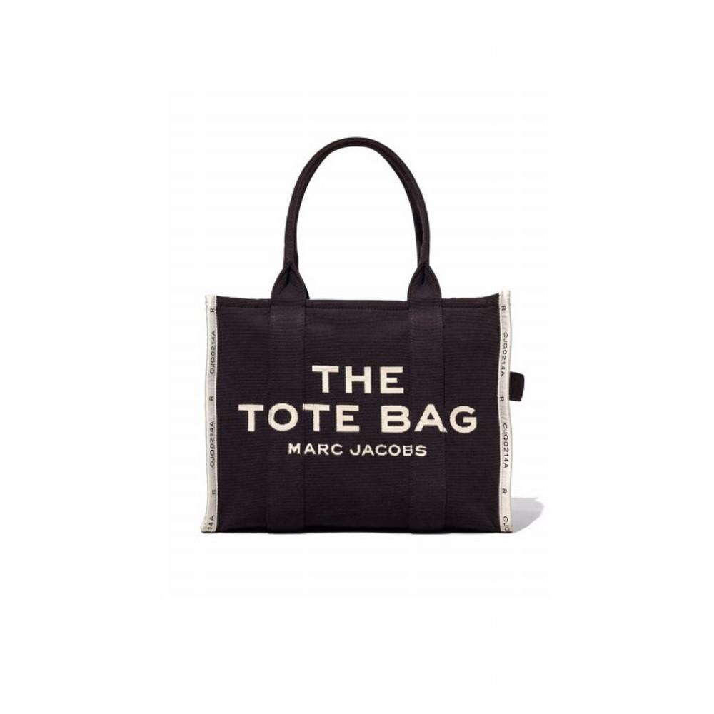 The Jacquard Tote Bag_Large_Black (M0017048-001)