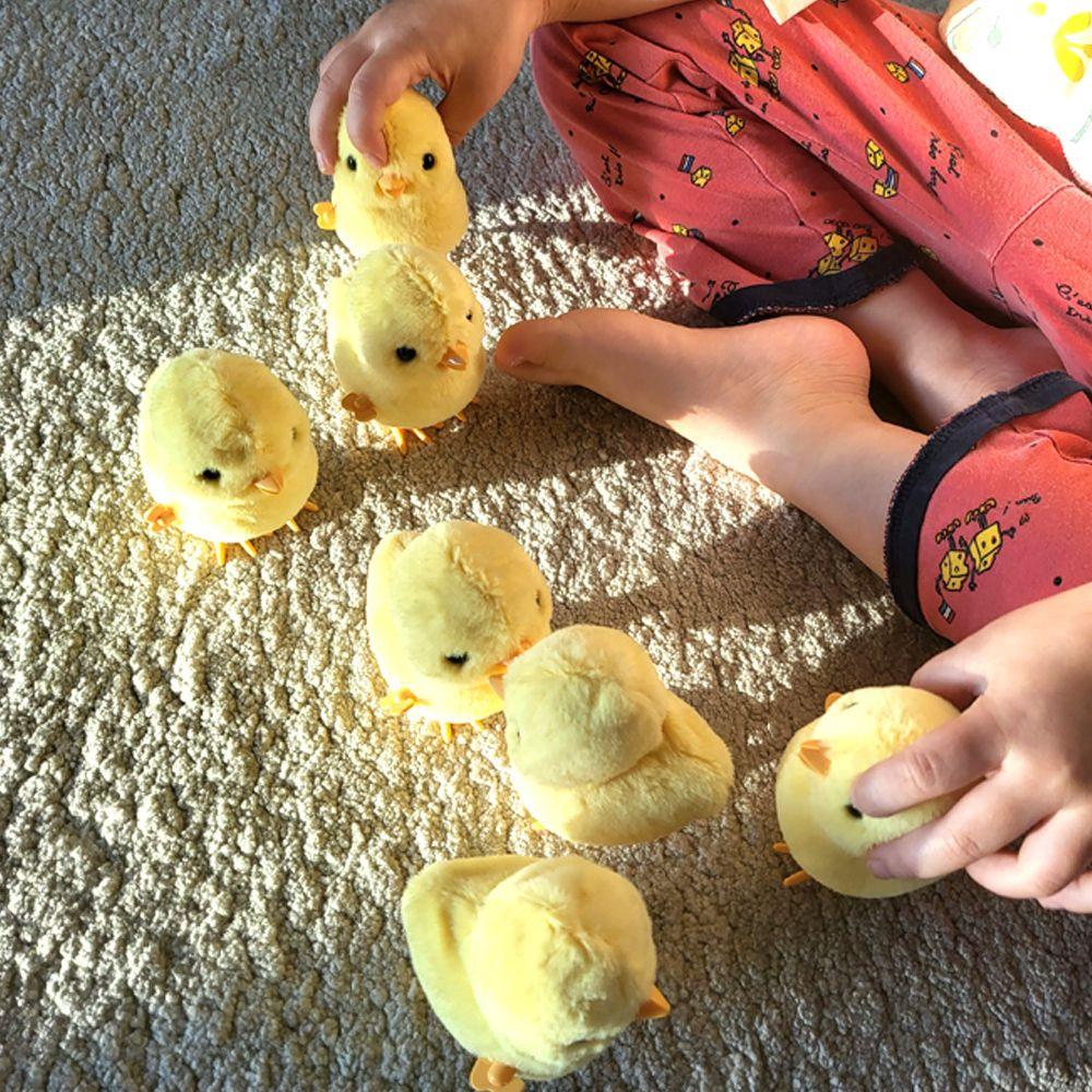 KC 움직이는 걸어다니는 병아리 태엽 인형 장난감 국내배송