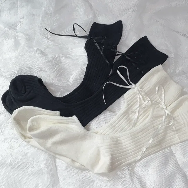 ribbon socks