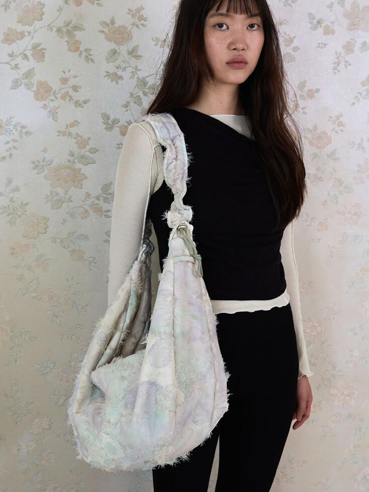 Porcelain bag (Large) - Purple Green