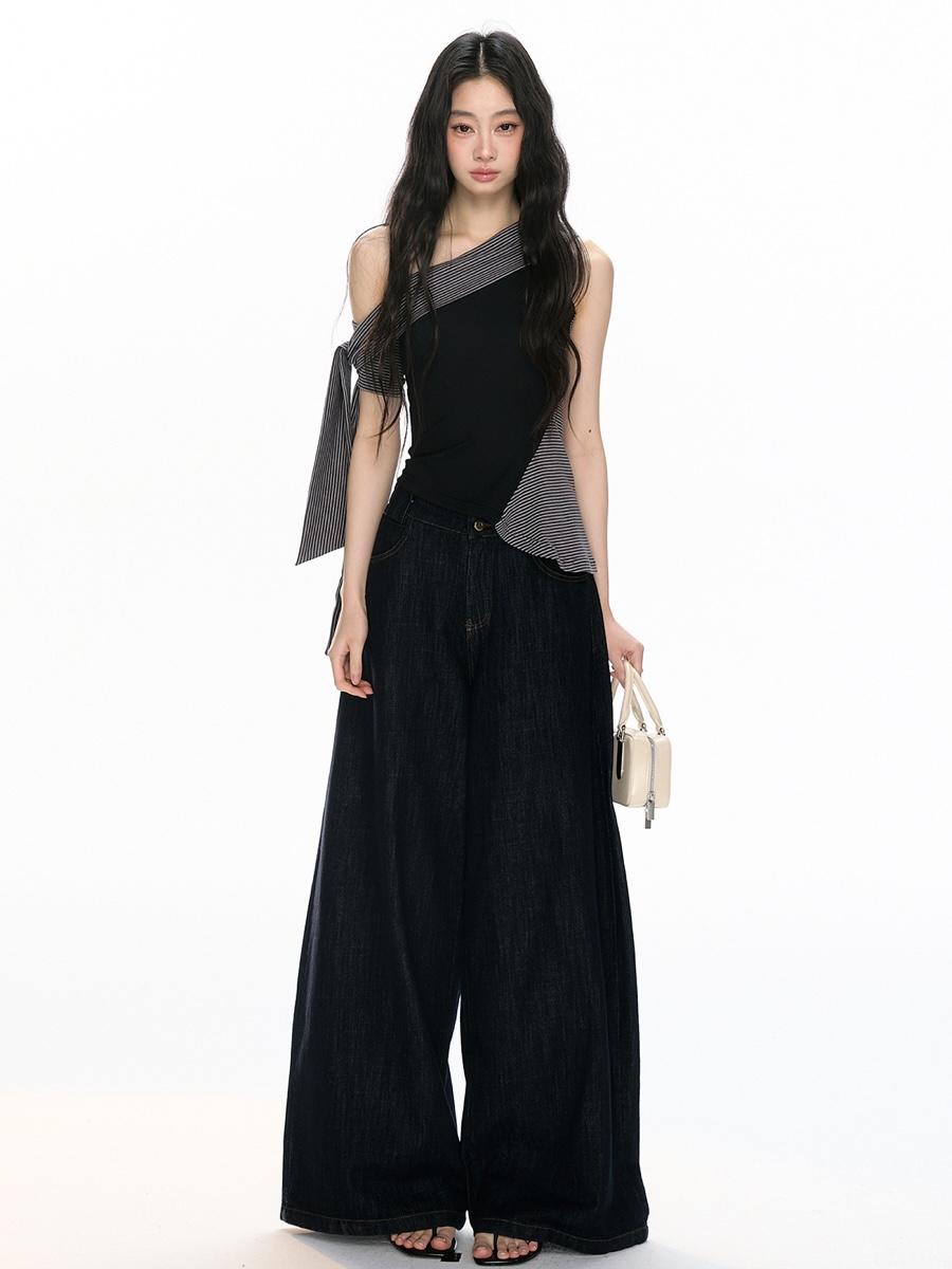 REDBLING Dark Blue Wide Leg Jeans