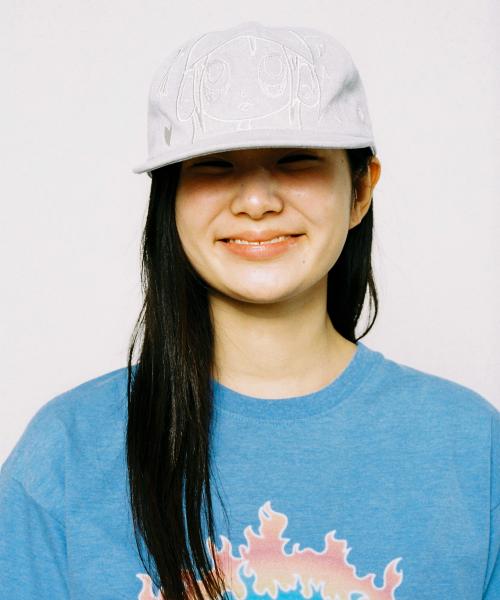 뮤즈 걸 캡 - 라이트 그레이