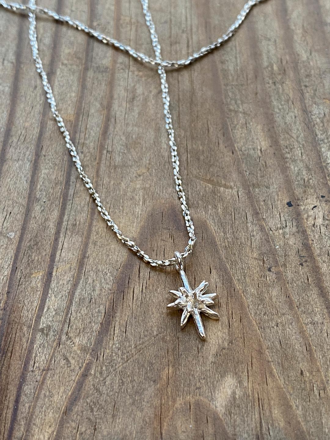 Winter Star Necklace (silver)