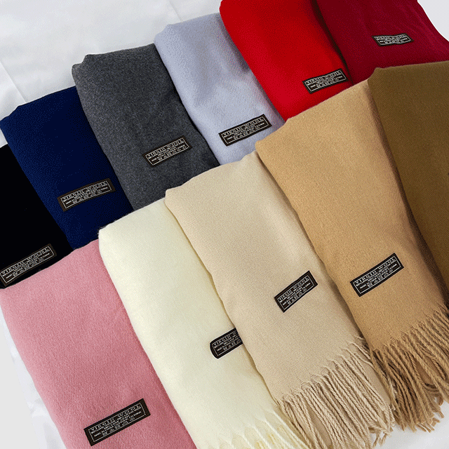 [1+1할인/14색] 실키 버진 울 목도리