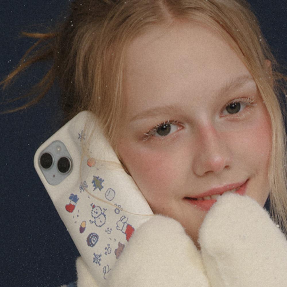 winter items (puff) 아이폰케이스