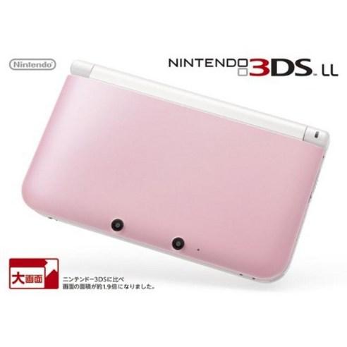 닌텐도 3DS LL 핑크 X 화이트 [메이커 생산 종료]