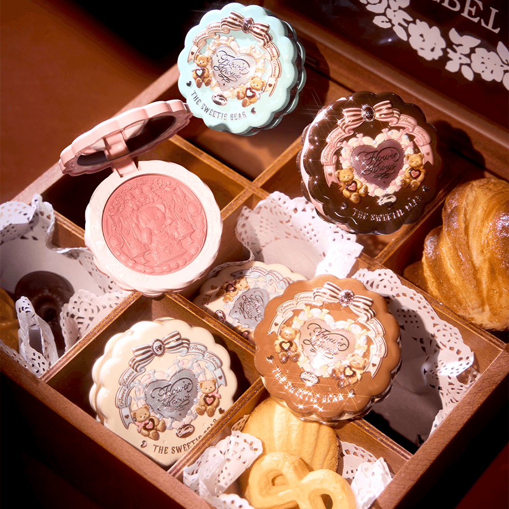 플라워노즈 스위티베어 컬렉션 실크 새틴 블러셔 (5colors)