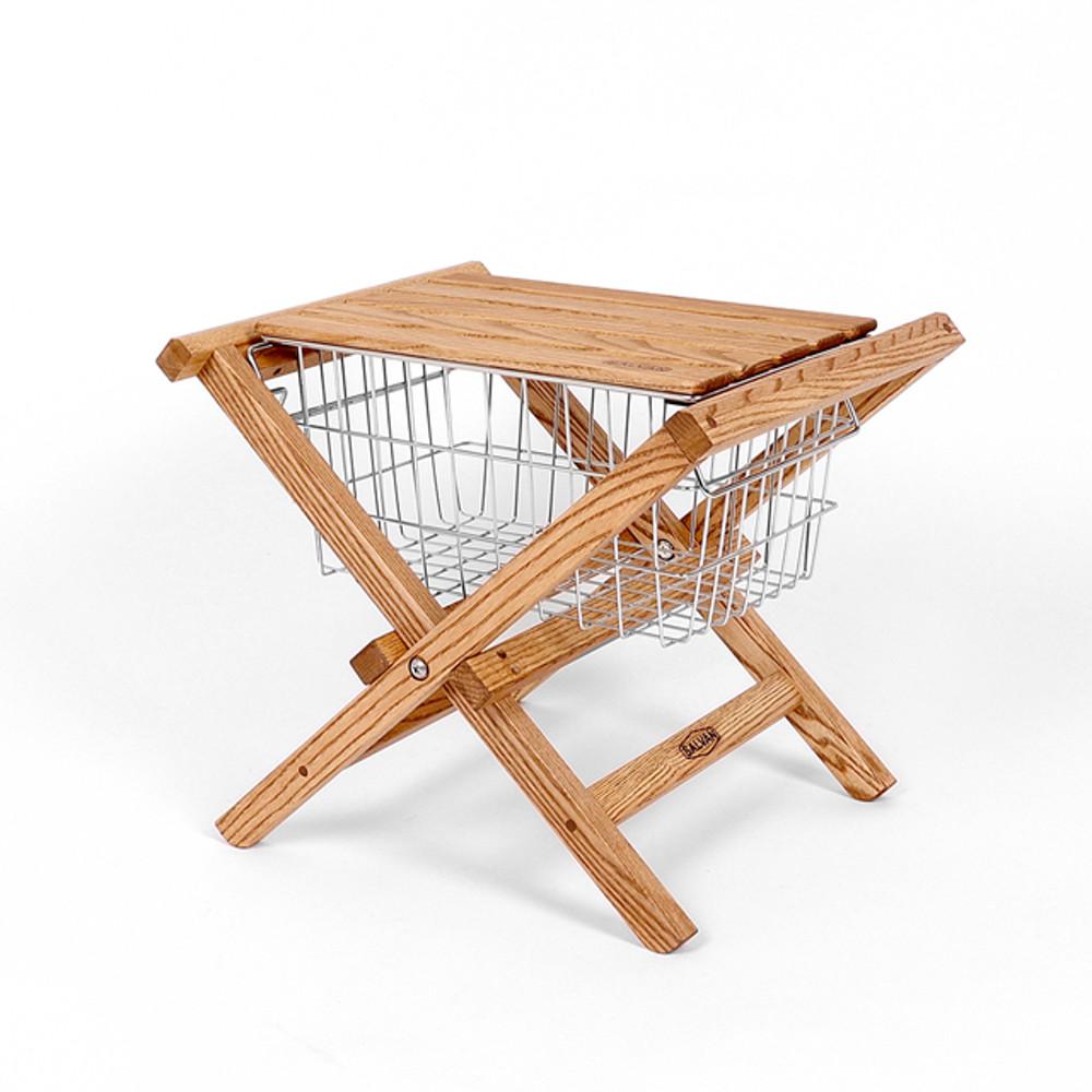 살반 캠핑 와이어 바스켓 쿨러 스탠드 건조대 감성
